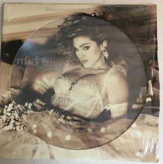 Madonna - Like A Virgin Picture Disc Lp - Ltd Edition Vinyl Lp 1985 - Rare