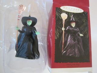 Hallmark Keepsake Ornament Wicked Witch Of The West Wizard Of Oz