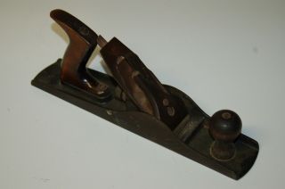 Vintage Parplus Hand Plane With A Smooth Sole 13 3/8 " X 2 1/2 "
