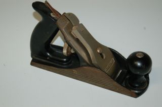 Vintage Craftsman Hand Plane With A Smooth Sole 9 1/4 " X 2 1/2 "