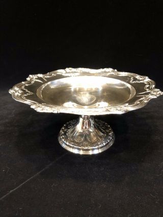Gorham Chantilly Duchess Sterling Silver 10 1/2” Compote 718