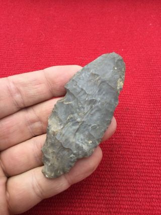 indian artifacts / Ohio Adena Turkey Tail / Authentic Arrowheads 2