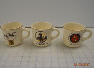 Rare Bsa Boy Scouts Of America Coffee Cup Mug Tribe Of Mic - O - Say Troop 125 50th