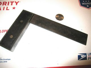 Antique/vintage Stanley Tools Rosewood Try Square In Fair Conditionn 7 1/4 "