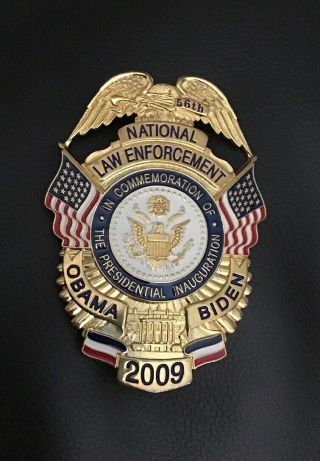 Inaugural Badge Obama/biden.