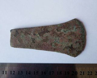 Bronze Age Flat Axe 1200 - 800 Cent.  B.  C. ,  No Res.