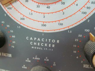 Vintage Heathkit IT - 11 Capacitor Checker 2