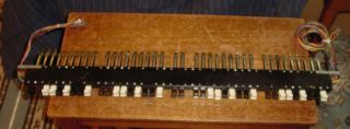 Vintage Complete Set Of Smooth Drawbars For Hammond B3 Organ Late 