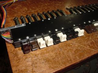 vintage Complete Set of Smooth DRAWBARS for Hammond B3 organ Late ' s Version 2