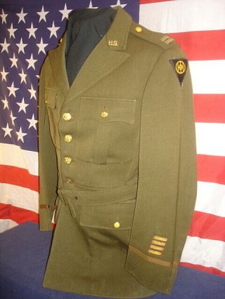 Wwii British Made Us Army Officer 