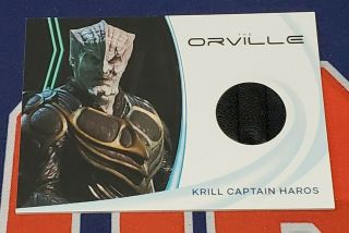 The Orville Season One 10 Dylan Kenin As Krill Captain Haros Costume Relic
