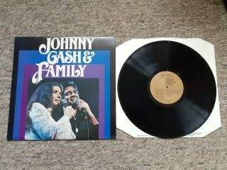 Johnny Cash & Family Vinyl Record Rds 9560 Reader’s Digest