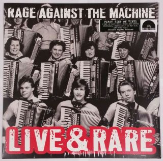 Rage Against The Machine Live And Rare Rsd Black Friday Lp Vinyl Record Album