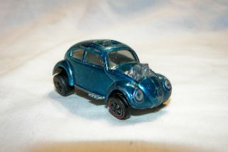 Vintage 1967 Hot Wheels Redline Custom Volkswagen (light Blue) Usa