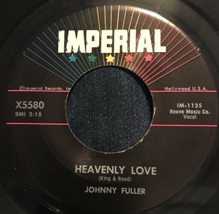 Obscure Blues R&b 45 Rpm Johnny Fuller On Imperial 5580