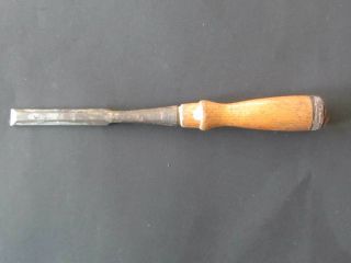 Vintage Stanley Wood Handle 1/2 " Chisel Tool 9.  25 " Long