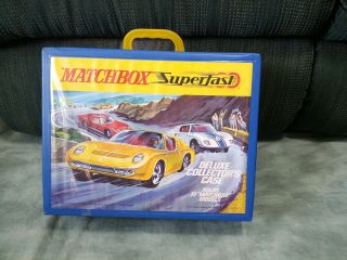 1970 Matchbox Superfast 72 Car Deluxe Collector 