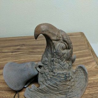 Cast Iron Eagle Wall Hanging