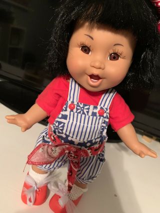 Lgti Vintage 1991 Galoob Baby Face Doll 17 So Merry Kerri