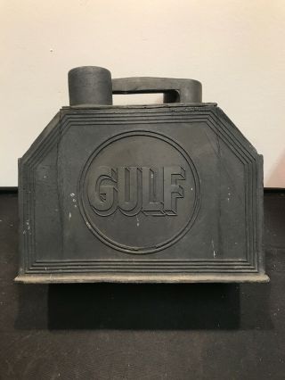 Gulf Gas Station Battery Service Box Hard To Find Very Rare Barn Find