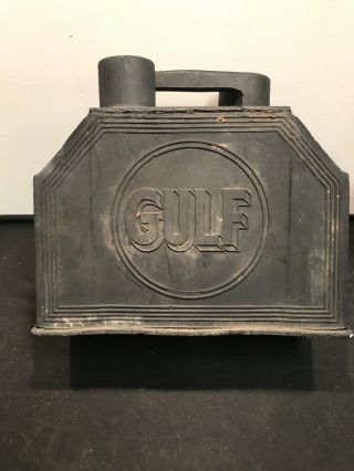 Gulf Gas Station Battery Service Box Hard To Find Very Rare Barn Find 2