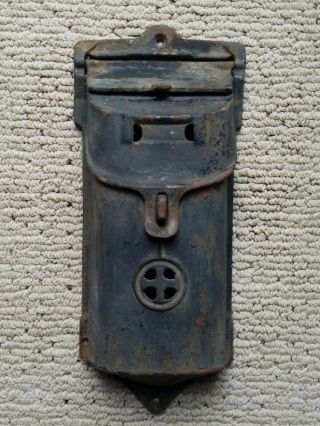 Vintage Antique Griswold Cast Iron Mailbox 105/106 Erie Pa
