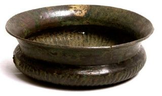 Ancient Achaemenid Bronze Phiale Bowl C 5th Century Bc