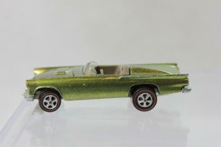 Hot Wheels Die Cast Car Redline 1969 Classic ' 57 T - Bird Olive 3