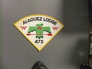 Boy Scout Oa Aiaouex Lodge 473 Neckerchief Pie 8229aa