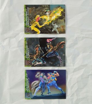 1994 Fleer Ultra X - Men Greatest Battles Insert Chase Cards Set Of 3 Marvel