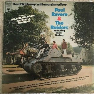 Paul Revere And The Raiders - Hard N Heavy Lp (1969) Columbia - Cs 9753.  Vg,  /vg,