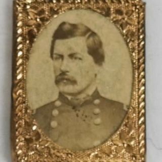 Geo.  Mcclellan 1864 Civil War Presidential Canditate Image Not In Sullivan