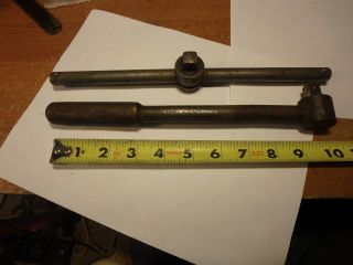 Vintage Breaker Bars - " T " Unmarked And Blackhawk 110x Right Angle - 1/2 "