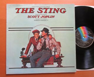 The Sting Soundtrack Lp Scott Joplin Marvin Hamlisch 1974 Mcf 2537