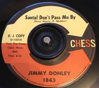 Obscure Promo Blues R&b 45 Rpm Jimmy Donley On Chess 1843