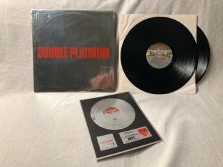 1978 Kiss Double Platinum 2lp Vinyl Casablanca Records ‎nblp 7100 - 2 Vg,  /vg,