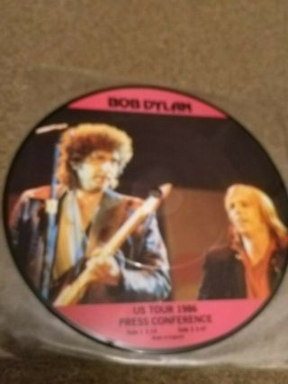 Bob Dylan - 1986 U S Tour Picture Interview Disc