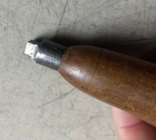 Old Antique AIKEN Wood Handle Multi Tool 13 Bits Screw Driver set 3