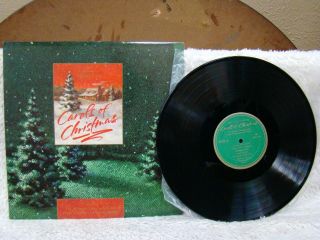 1989 Hallmark Presents Carols of Christmas Mormon Tabernacle Choir Vinyl Album 2