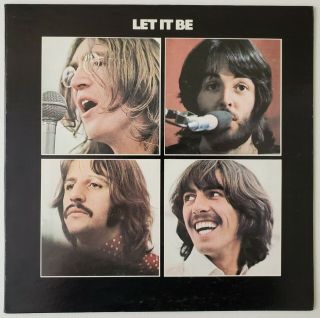 The Beatles " Let It Be " 1970 1st Pressing Apple Ar 34001 Vinyl Lp