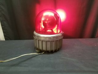 Vintage Police Car Fire Truck Rotating Dome Light