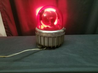 Vintage Police Car Fire Truck Rotating Dome Light 3