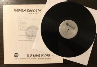 Jack Starr Burning Starr Lp Test Pressing Heavy Metal 1989 Vinyl Rare Napalm