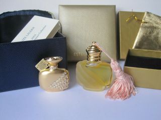 Estee Lauder Solid Perfume Compact &.  25oz 0.  25oz 7ml Perfume Vintage