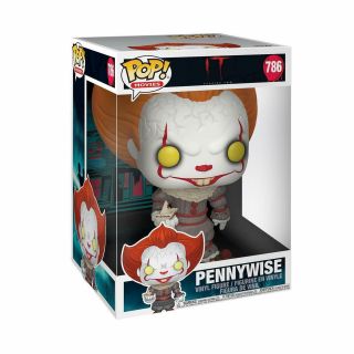 Funko Pop Pennywise With Boat 10 " Inch It Chapter 2 2019 786