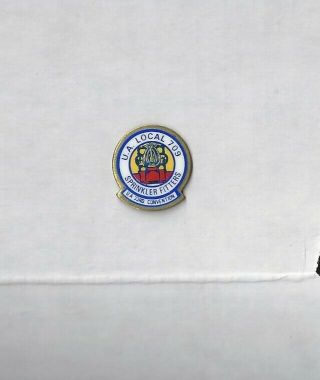 Ua Plumber Pipefitters Union Local 709 Sprinkler Fitters Los Angels Ca Lapel Pin