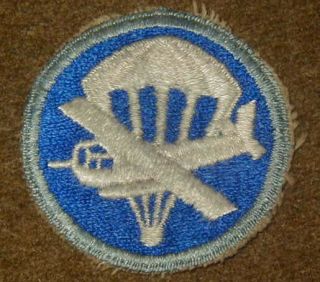 Wwii U.  S.  Army Airborne Cap Patch Paratrooper -
