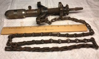 Antique Vintage Millers Falls Drill Harness Jig With Chuck Tool