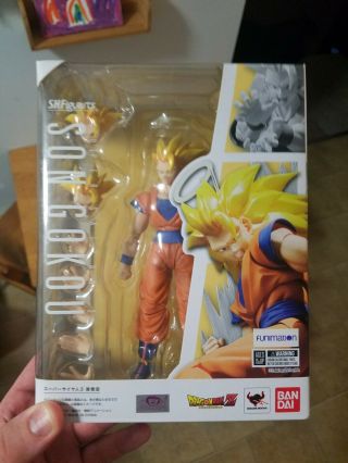 Dragon Ball Z Sh Figuarts Goku Ss3 Authentic And Complete
