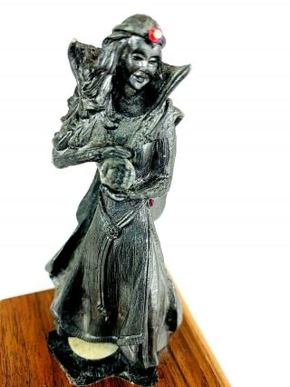 Michael Ricker Pewter The Wizard Of Winter Collectible Figurine Vtg 1992